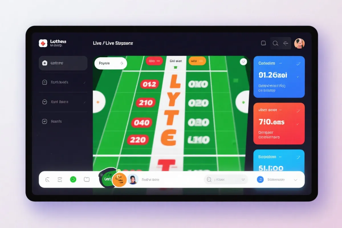 开奖与比分信息示意图