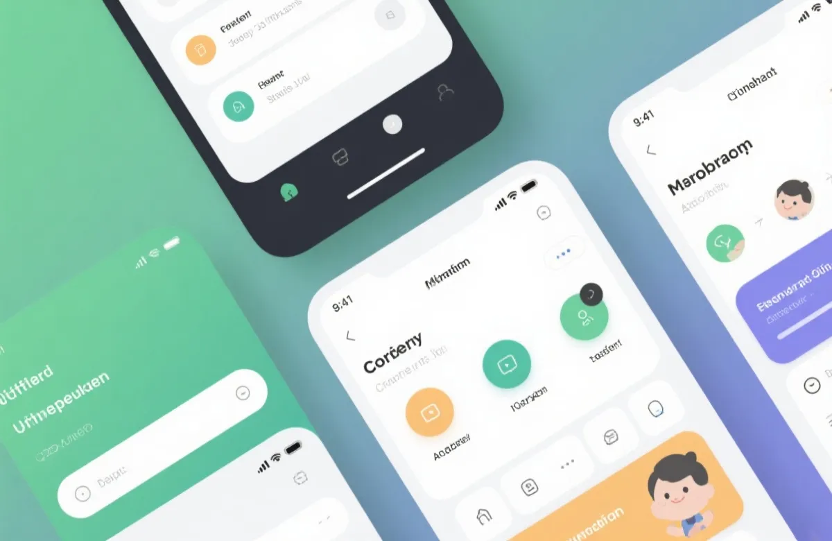 友好界面的示意图